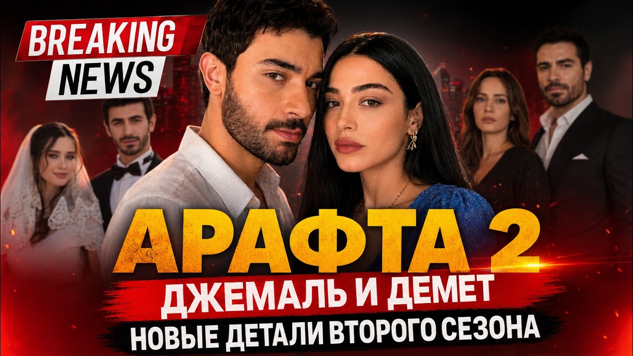 Арафта 2 сезон:Что ждёт Джемаля и Демет? Первые детали. Официальный ответ.