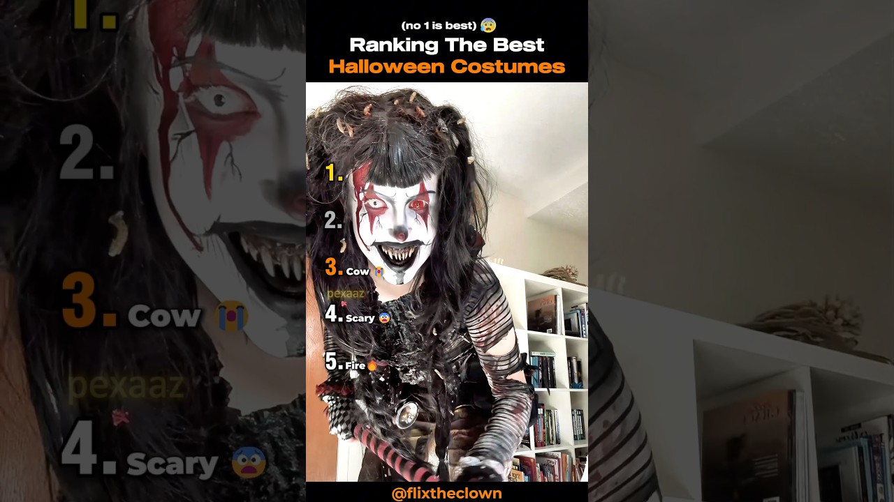 Ranking The BEST Halloween Costumes (new) shortsviral