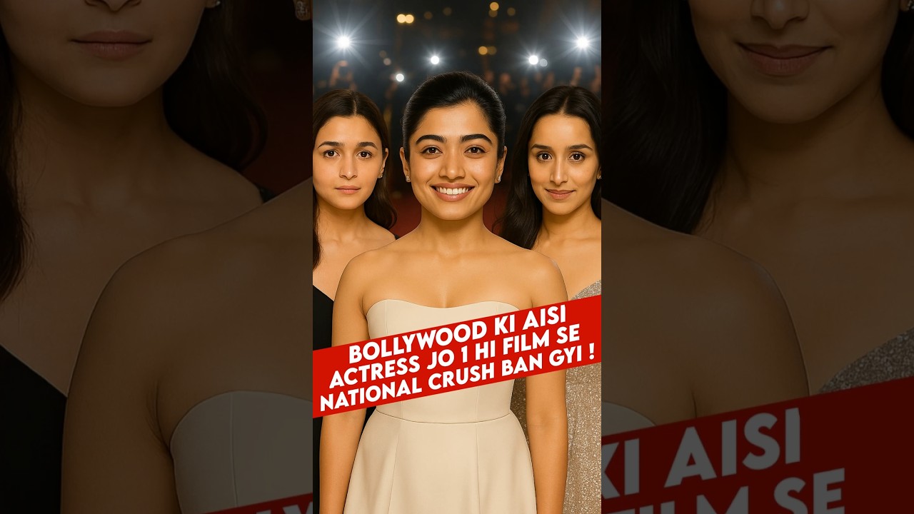 Bollywood Actresses Who Became Famous With One Film 😱💥 | Rashmika, Alia, Shraddha | shorts movie