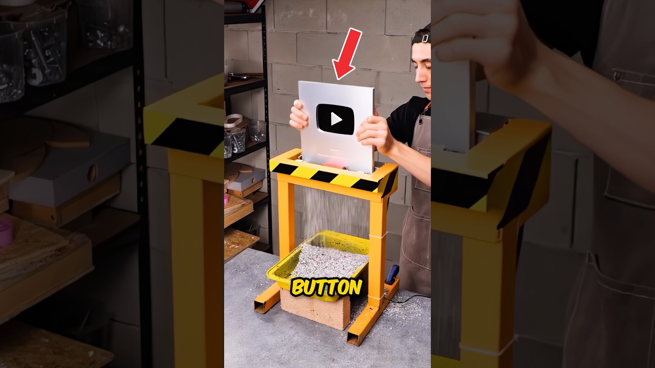 YouTube Play Button Transformation 🤯