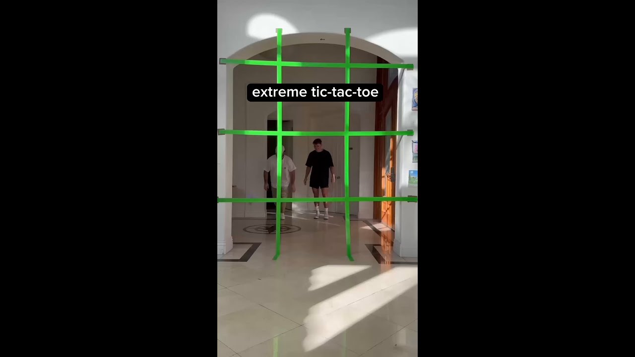 tic-tac-toOHHH @drewdirksen tictactoe irl parkour