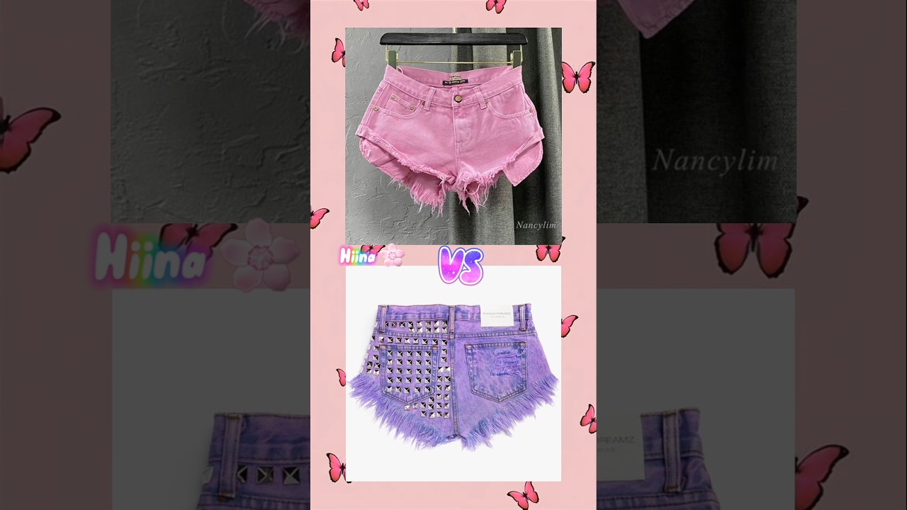 Pink vs purple 💜😍💖❤️ choose chooseyourgift pink purple stitch ytshorts 1million fashion vs