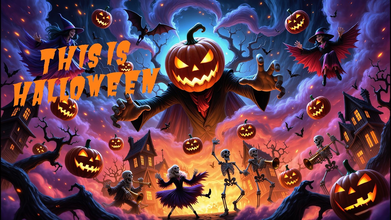 Добро пожаловать в Хэллоуин | (RU Cover This is Halloween) AI Music Video