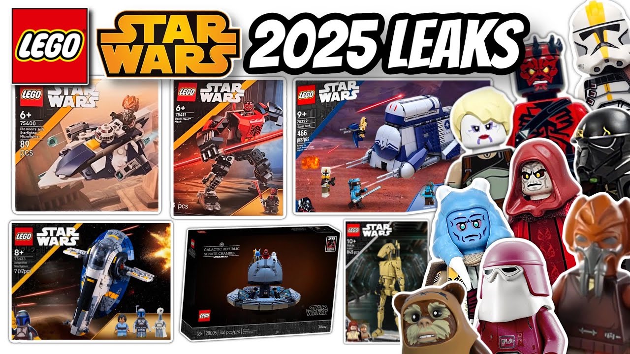 MASSIVE 2025 LEGO Star Wars Sets LEAKED With Shocking NEW Price Tags!