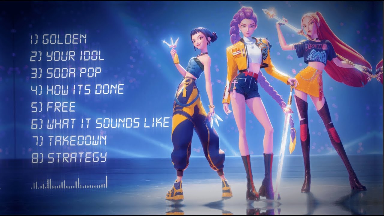 Top 8 K-Pop Demon Hunters Songs (CD MUSIC)