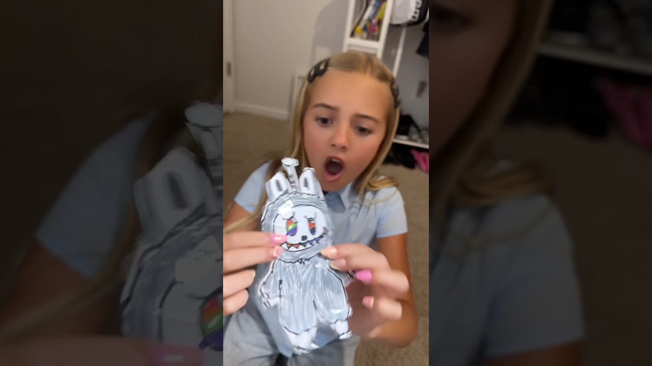THE SECRET LABUBU UNBOXING SURPRISE😱😱 labubu unboxing viralshort