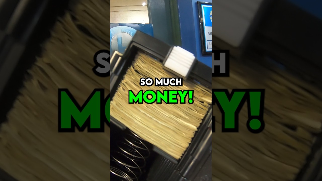 There Was SO MUCH MONEY Inside This POKEMON VENDING MACHINE! #vendingmachine #pokemon #money