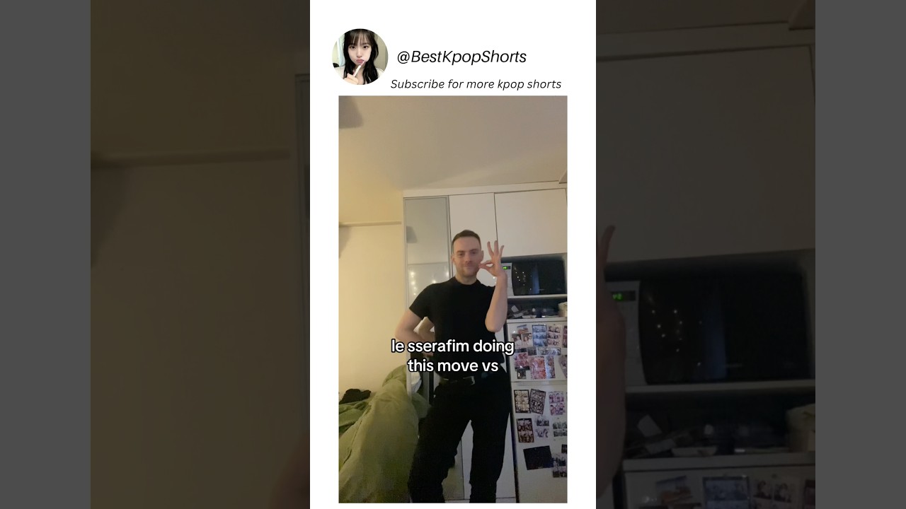 Le sserafim doing this move vs Daniela 😭 kpop kpopshorts