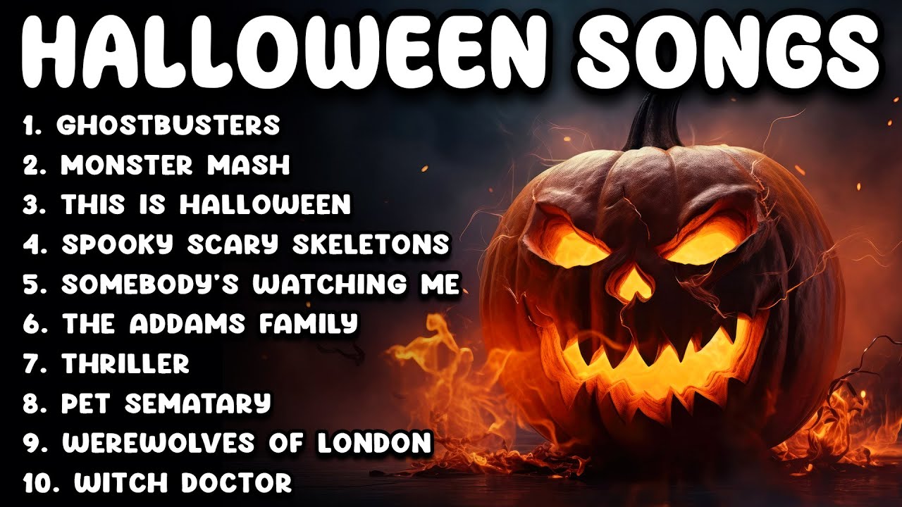 Halloween Playlist 2025 👻 Top Halloween Songs of All Time 🎃 Happy Halloween Playlist