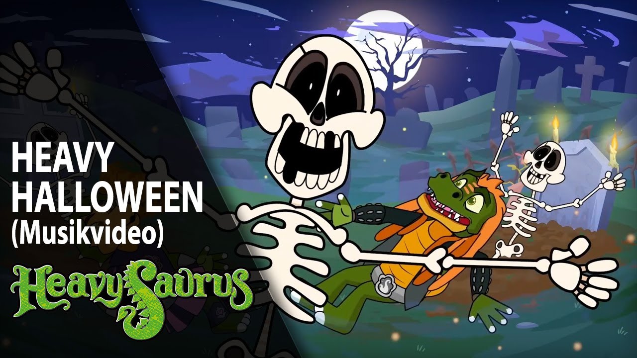 Heavysaurus – Heavy Halloween (Schauriges Musikvideo) | Dino Metal für Kids