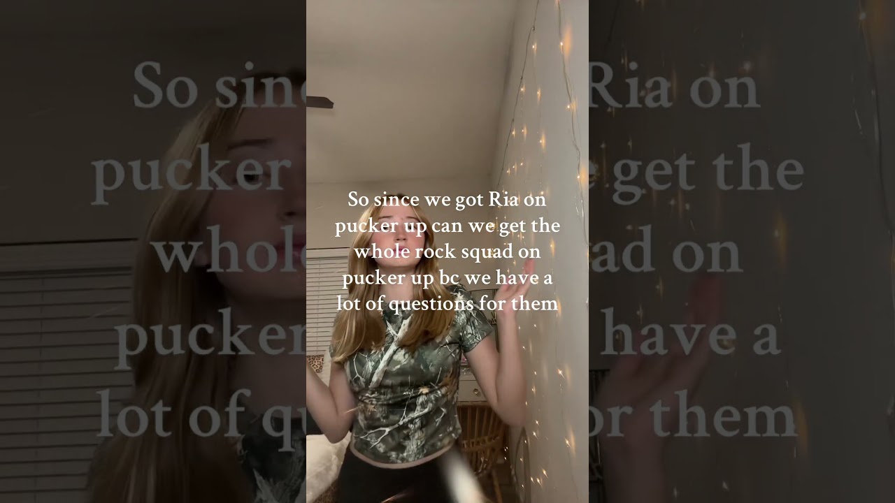 We need the rock squad on pucker up fyp rocksquad viralfyp