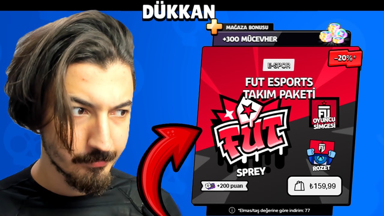 FUT E-spor takımı ile VS ATTIK! Brawl Stars