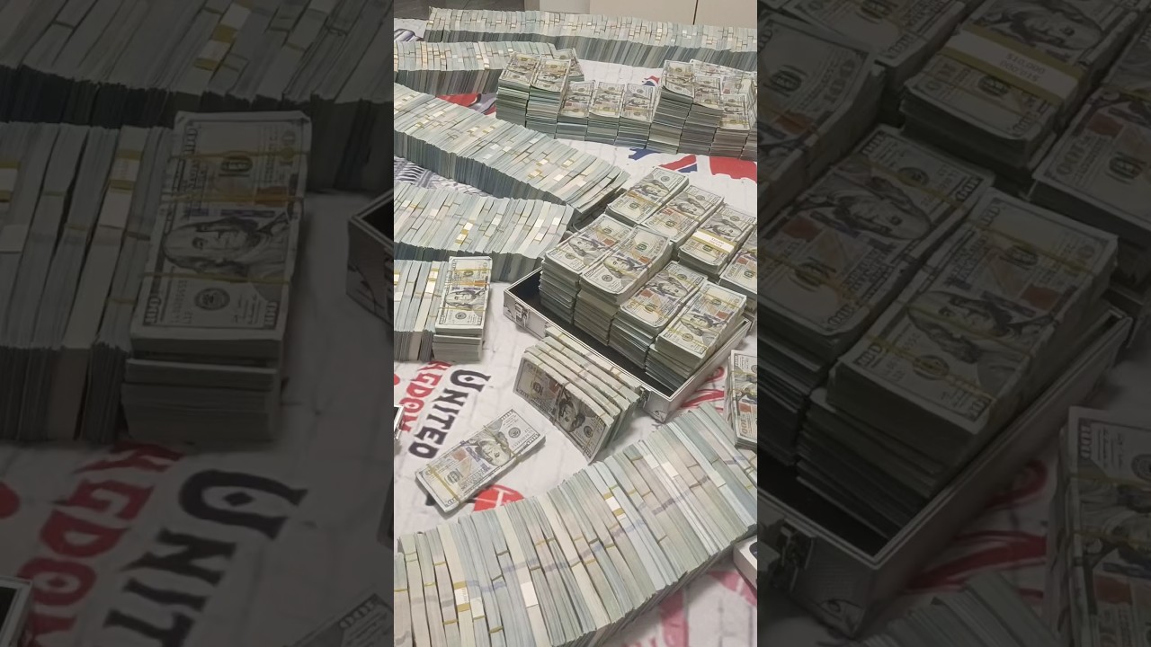 💵Perfect 31.8 Million Dollars Cash Money #cash #millionaire #us #dollar #money #million