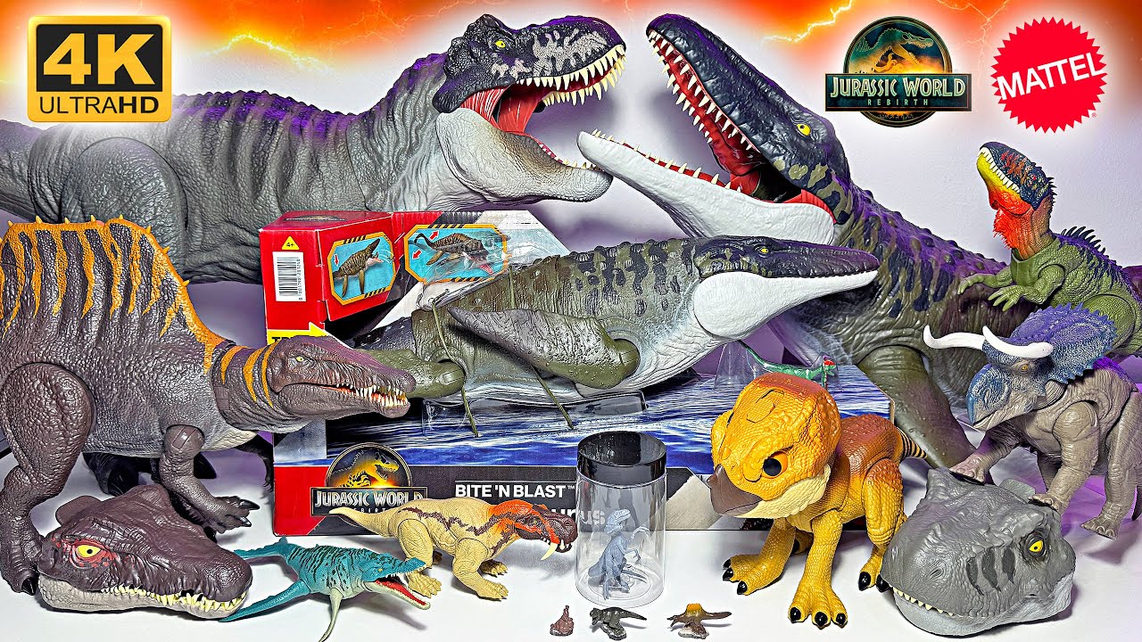 MASSIVE Jurassic World REBIRTH Dinosaur Toys UNBOXING & REVIEW!