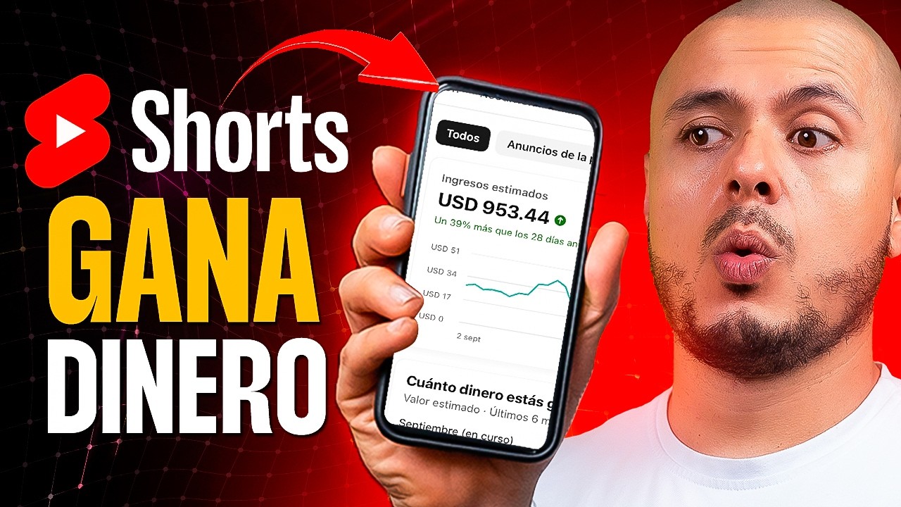 Gana Dinero Con YouTube Shorts | ❌ SIN APARECER, SIN CREAR CONTENIDO | Tutorial En ESPAÑOL