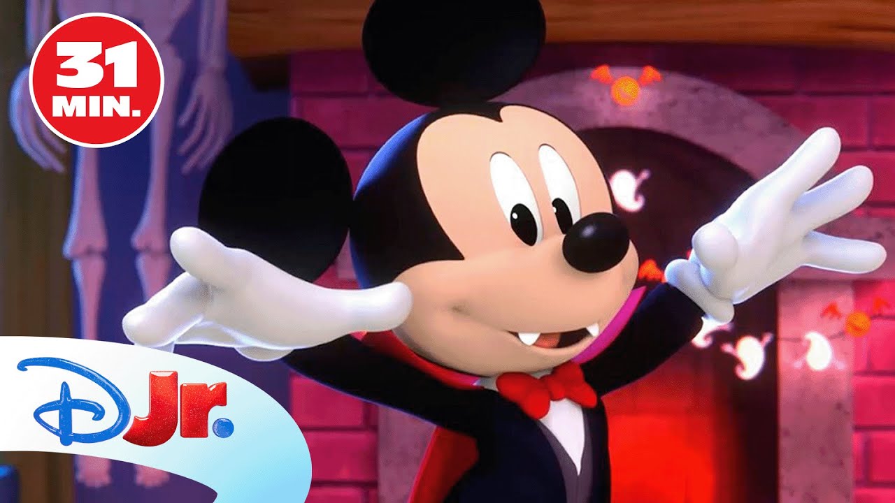 ¡Pasa un Halloween increíble con tus amigos Mickey y Minnie! 👻🎃 | RECOPILACIÓN | @DisneyJuniorES