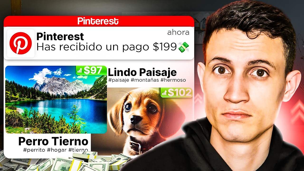 GANA 250 DÓLARES CREANDO 3 IMAGENES EN PINTEREST POR DIA | COMO GANAR DINERO EN INTERNET