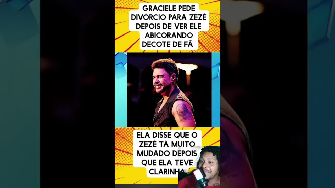 Zezé Di Camargo traição visual e perdeu a mulher fofoca shorts famosos leodias choquei foryou