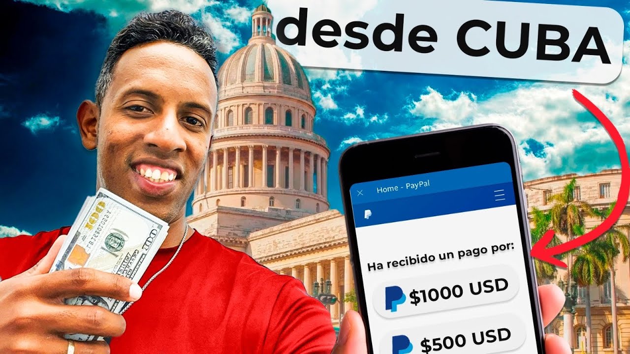💵Gana DINERO en DÓLARES desde Cuba usando INTERNET.