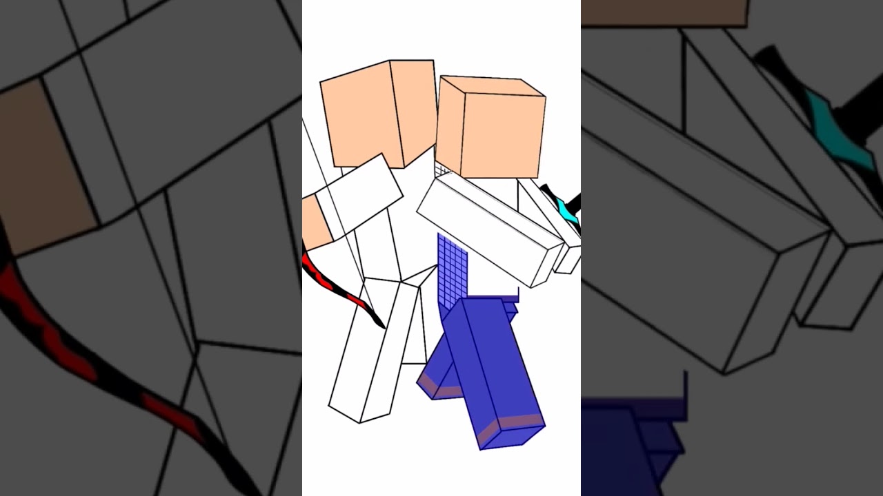 лайк подпишись ютубер shortvideo art minecraft drawing