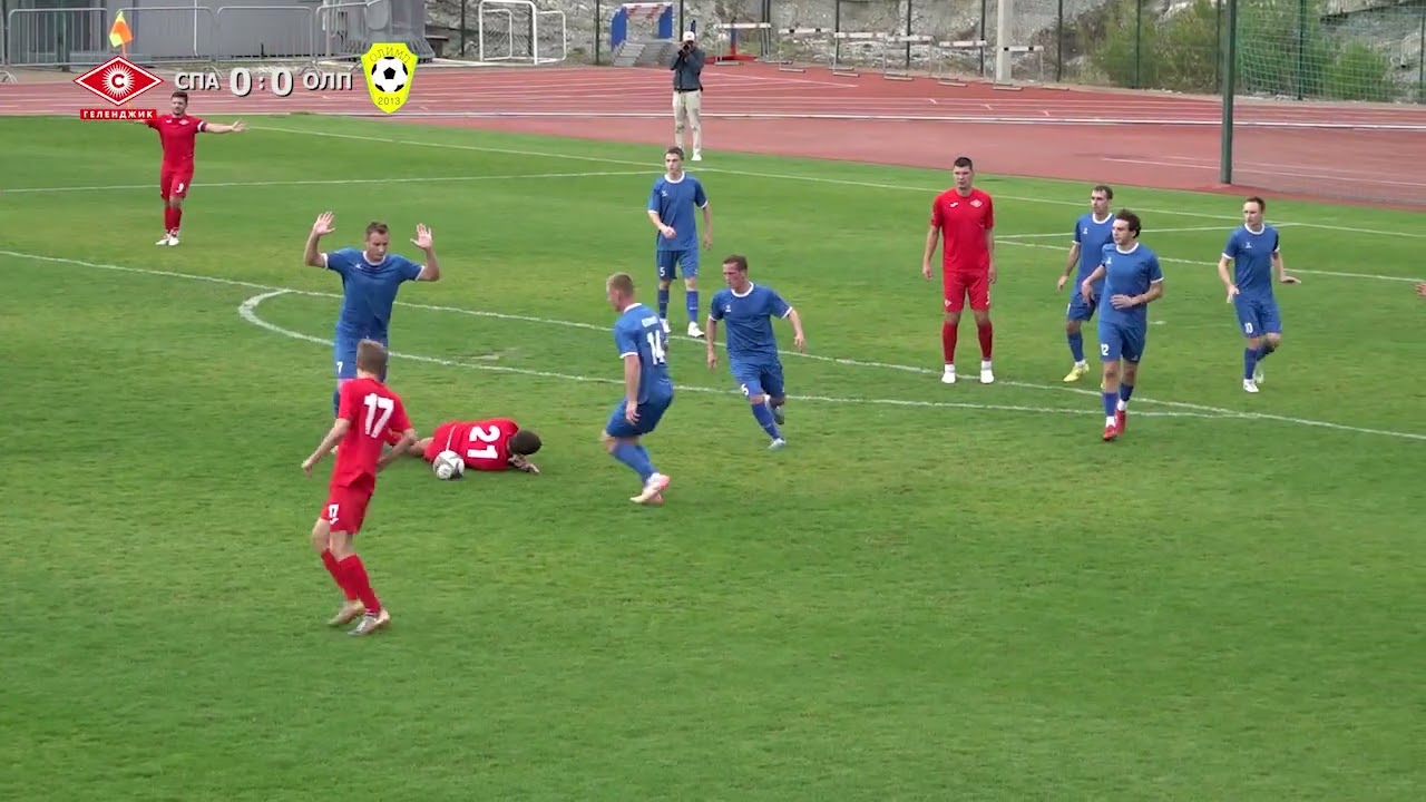 Proспорт.Футбольный матч  "Спартак-Геленджик" -  "Олимп"