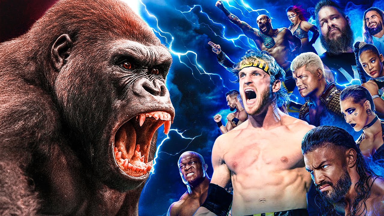 100 WWE Superstars or 1 Gorilla?