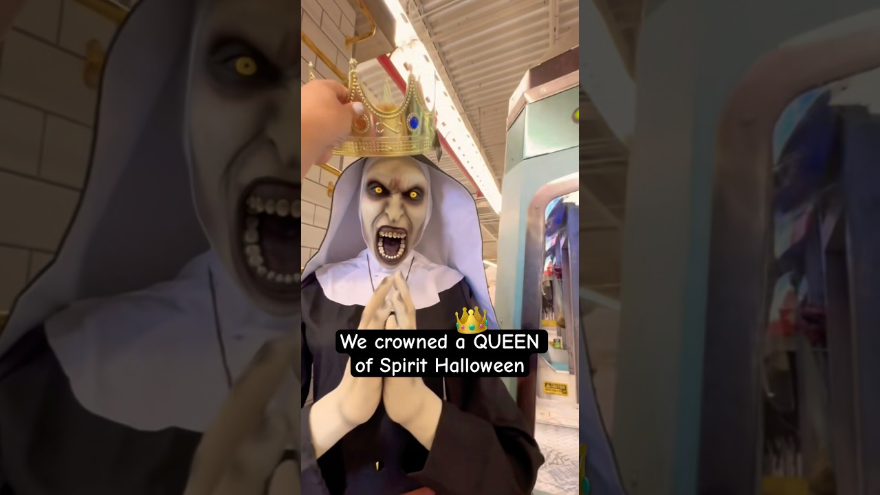 We crowned the Queen of Spirit Halloween 2025! 👑 | Valak Reigns Supreme