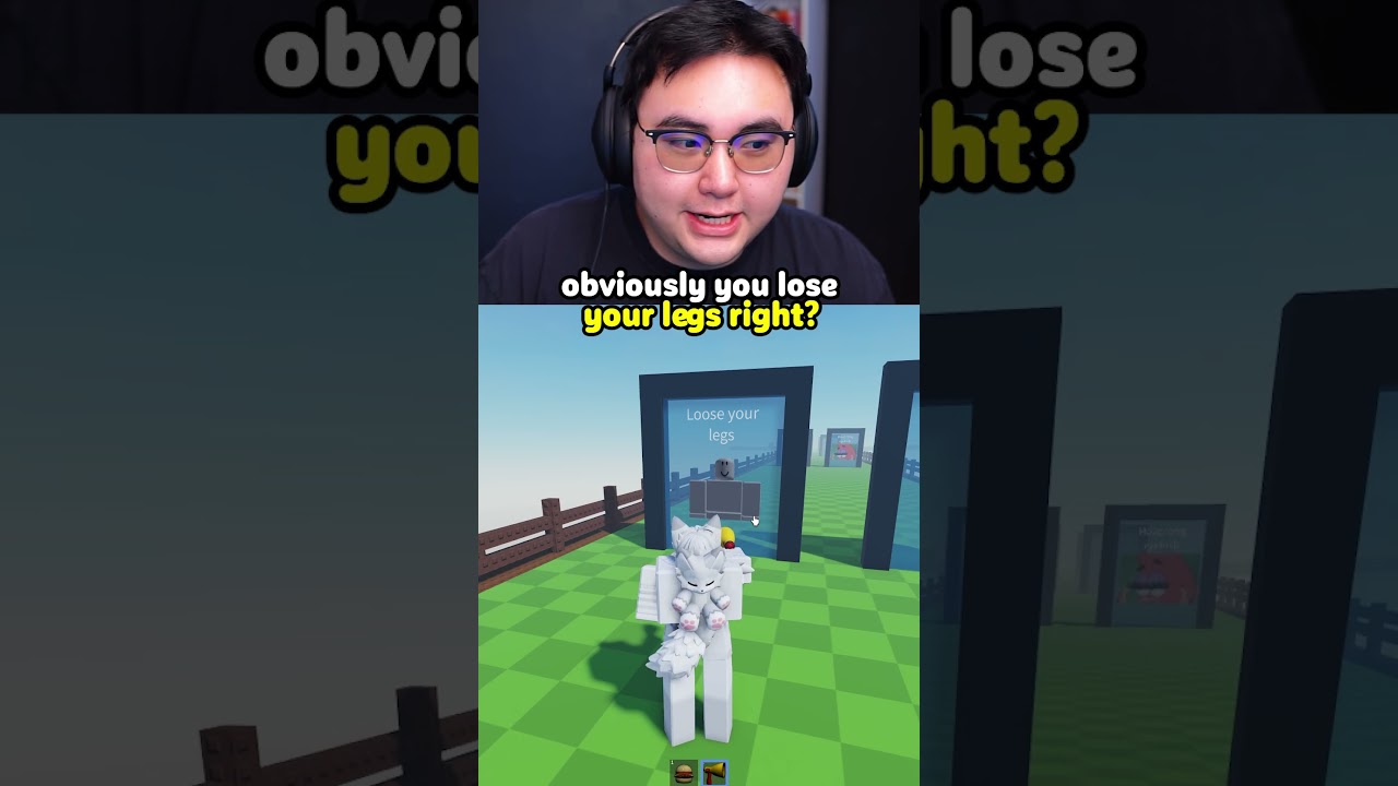 Obviously You Lose Your Legs Right roblox