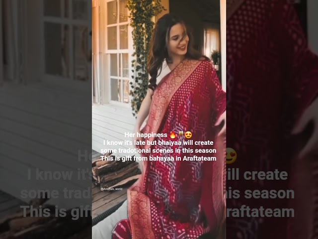 Araftadizi Mercan saree😍 araftadizi arafta araftadizisi turkishseries ilsudemirci saree