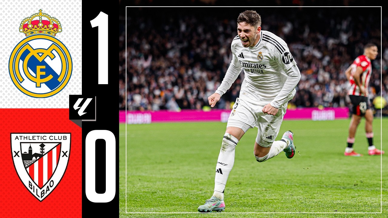 HIGHLIGHTS | Real Madrid 1-0 Athletic Club | LaLiga 2024/25