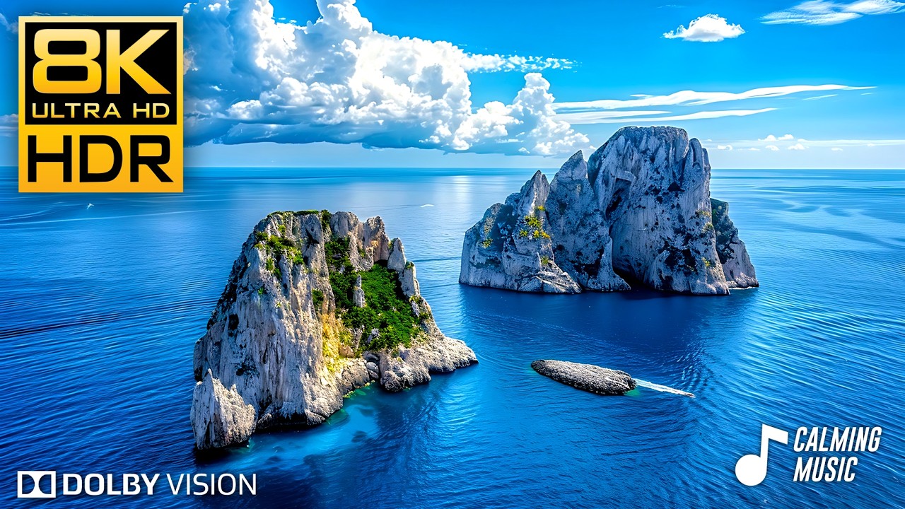 EARTH&#39;S MOST Beautiful Nature 8K HDR 120fps Dolby Vision (8K Video Ultra HD) #BGM