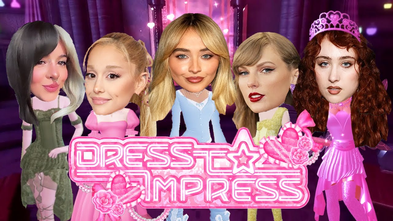 Celebrities in Dress To Impress (VALENTINE&#39;S QUEST)