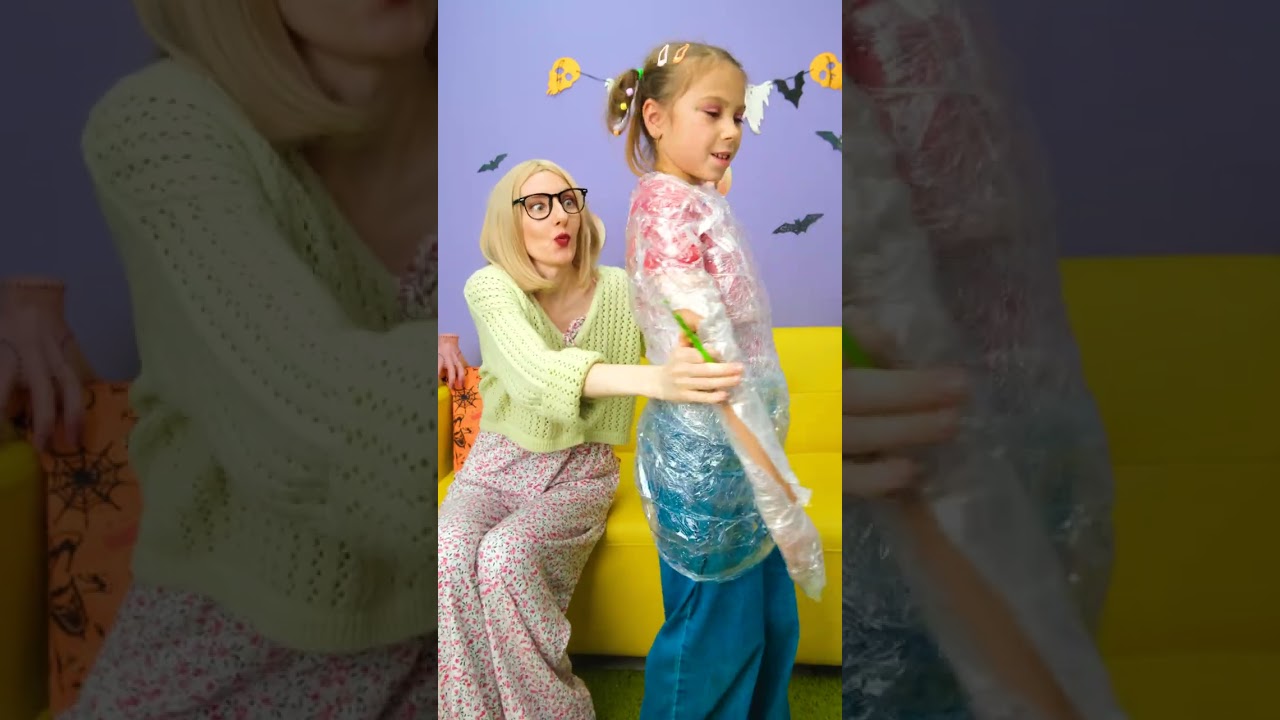 BOO! 👻 Floating Ghost DIY 🎃 Spooky Halloween Fun! 💨