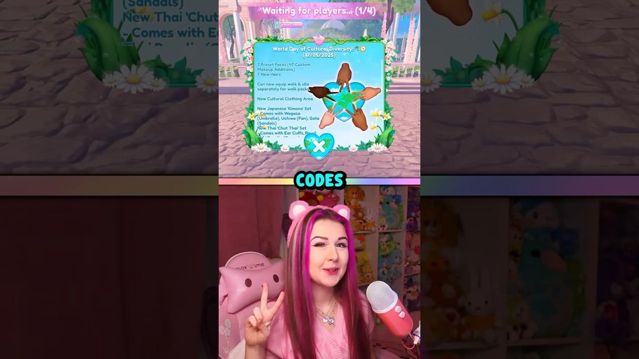 NEW UPDATE OUT NOW With 9 Sets & 2 LIMITED Codes 🌏❤️ dresstoimpress roblox