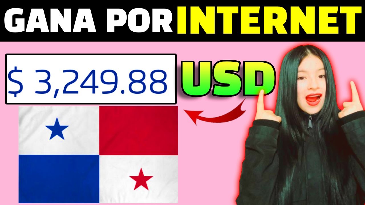 😱Como GANAR DINERO por INTERNET 2025 | EN PANAMÁ|✅PASO A PASO