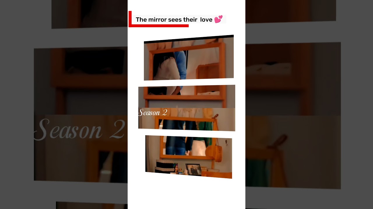 pov:Even the mirror is evidence of their love 💕 arafta araftadizisi