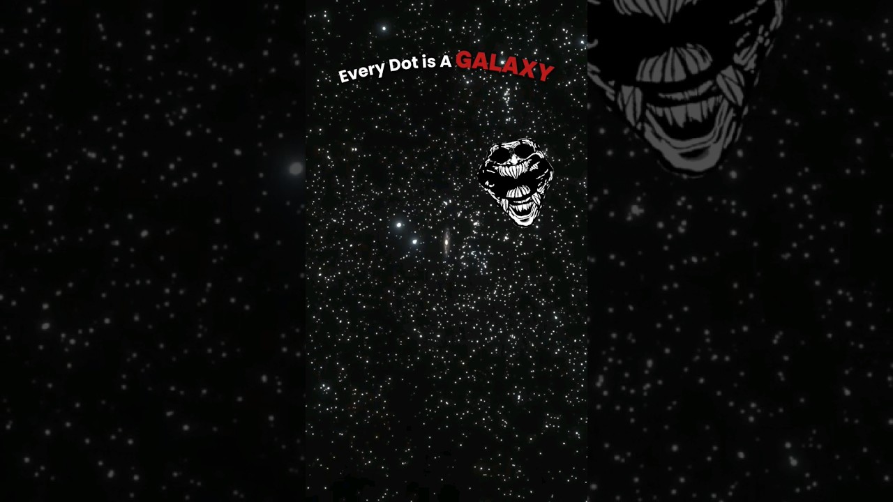 Every Dot is A Galaxy | #galaxy #stars #planet #space #universe #Astronomy #viralshort #shorts #edit