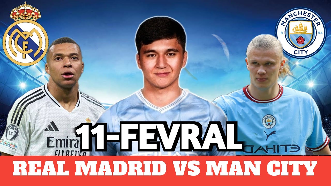 Real madrid vs Manchester city 2025, Abduqodir Husanov Real Madrid, Ман сити реал мадрид, Manchester