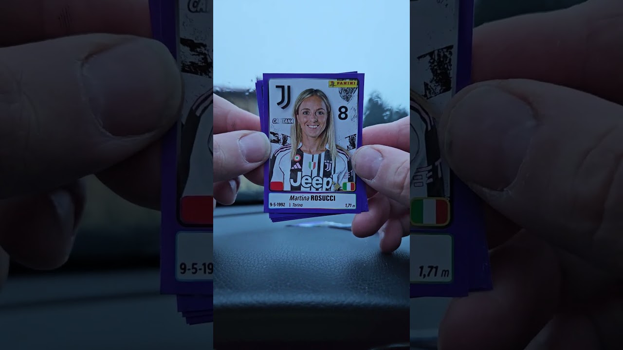 CALCIATRICI PANINI 2025 2026 unboxing calciatrici panini -1-