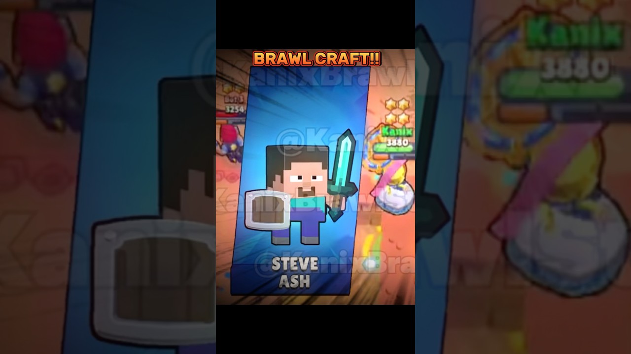 Brawl Stars x Minecraft Collab Confirmed?!💀🔥 #brawlstars #shorts