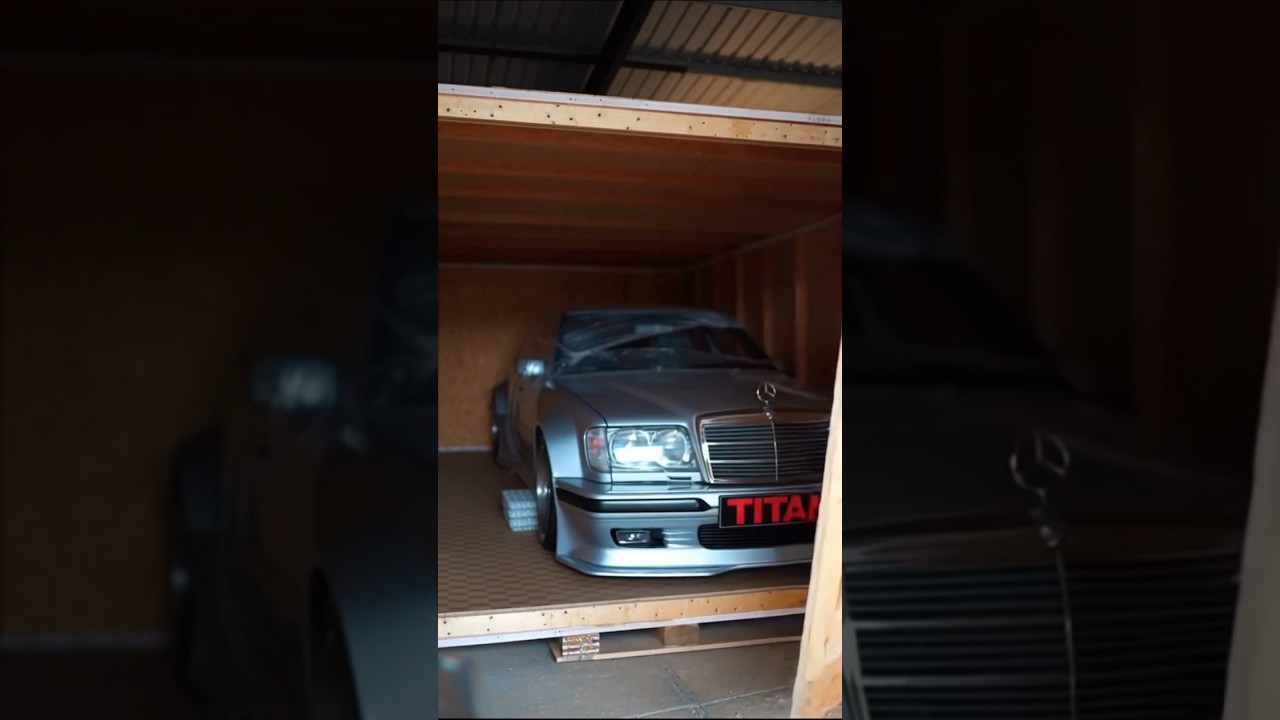 Unboxing a brand new Mercedes-Benz w124 sedan 👀🔥mercedes amg w124 w140 mercedesbenz