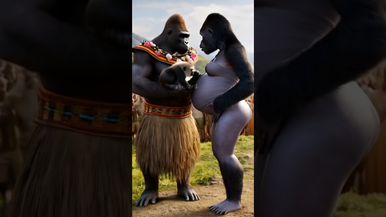 Unusual Wedding: When Nature Witnesses Wordless Love #nature #animals #funny #love #trending