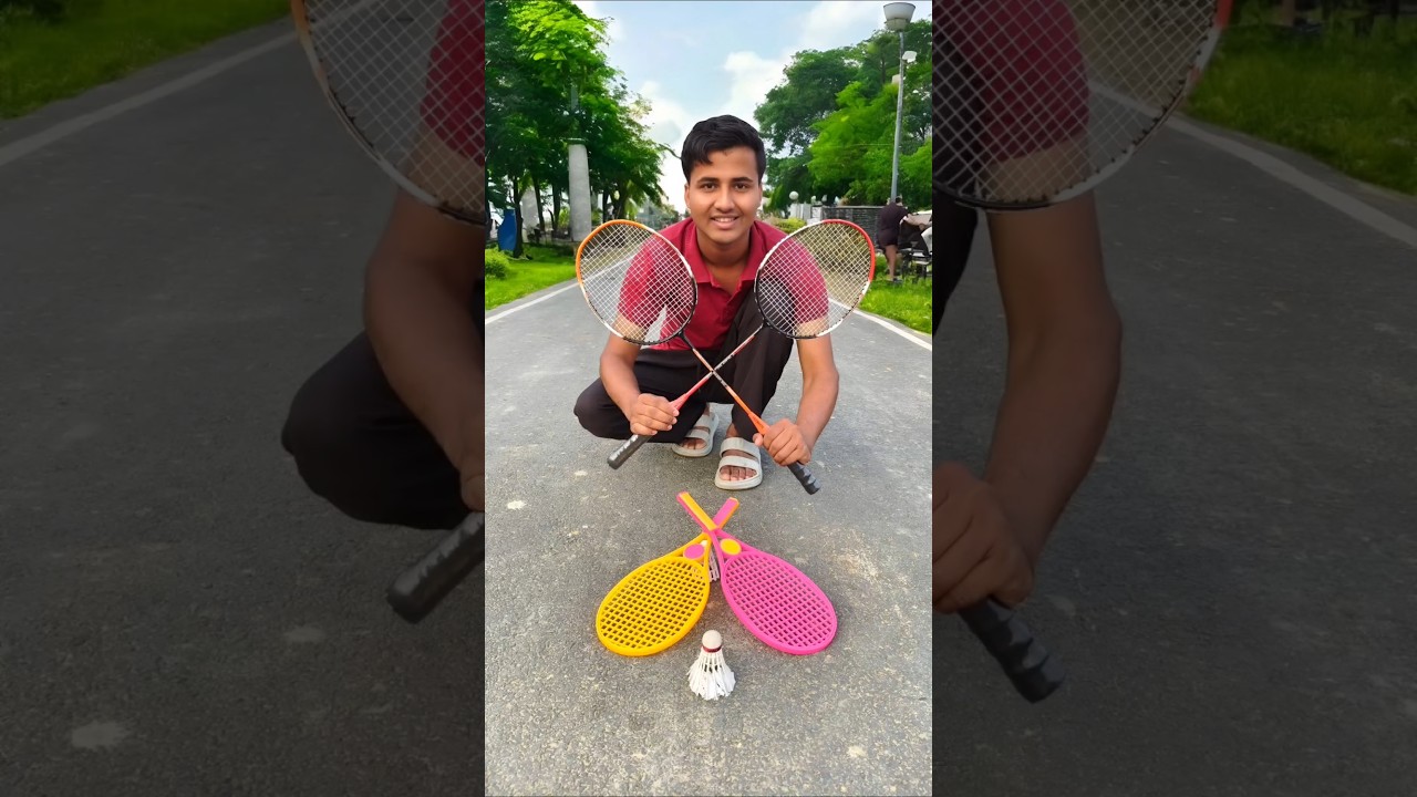 😱 Only $1! 3 Heavy Aluminum Badminton Kit Unboxing 🏸🔥