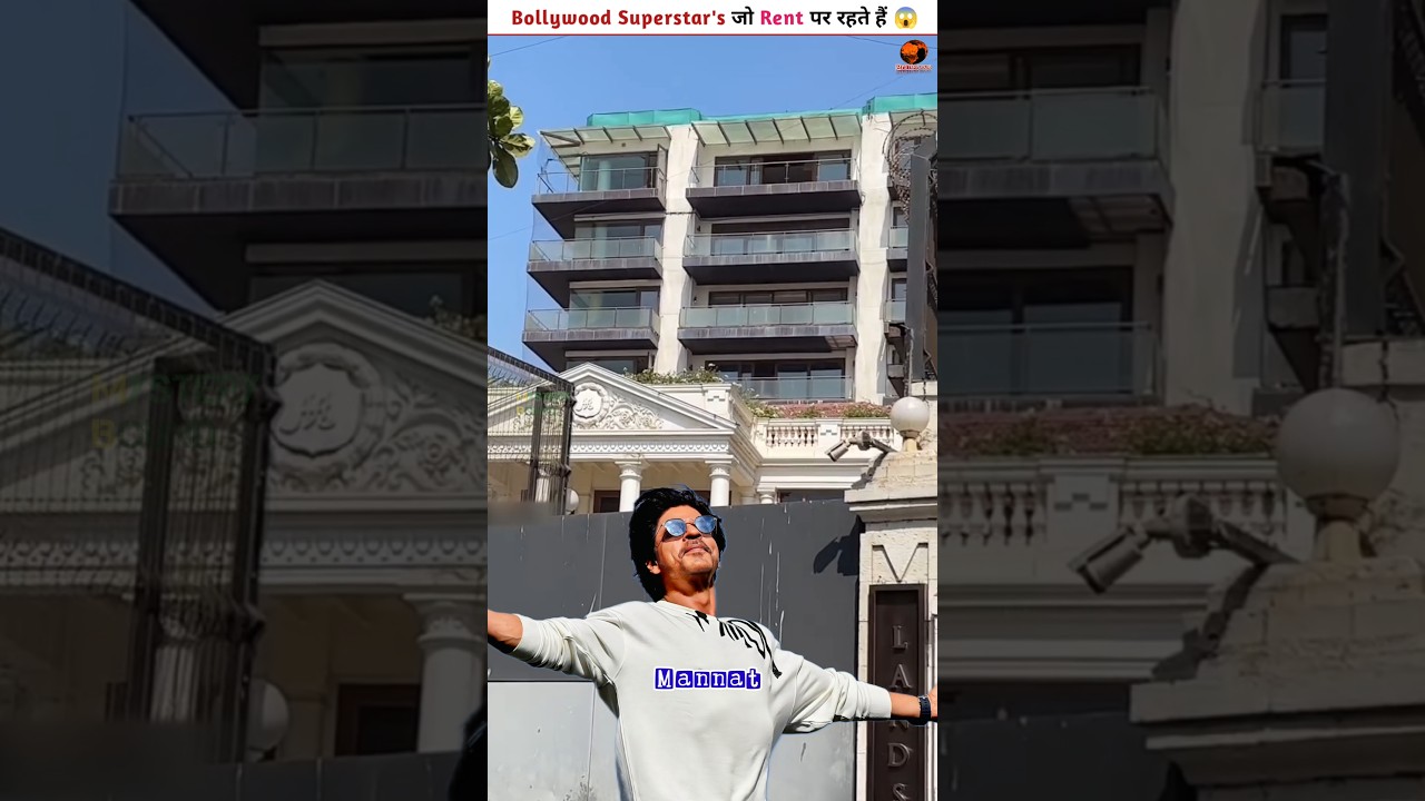 Which Bollywood Superstars Live in Rented Houses? π€ #youtubeshorts #shahrukhkhan #hrithikroshan