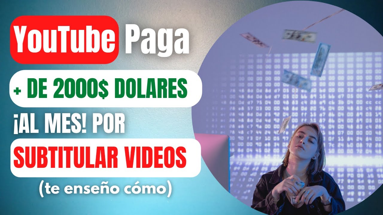 Te enseño como ganar dinero en internet transcribiendo audios y subtitulando vídeos de YouTube.