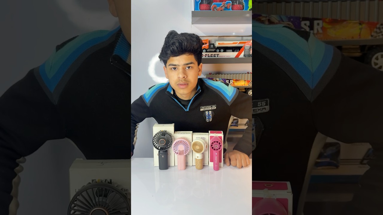 Four Mini fan and cooler unboxing 🔥