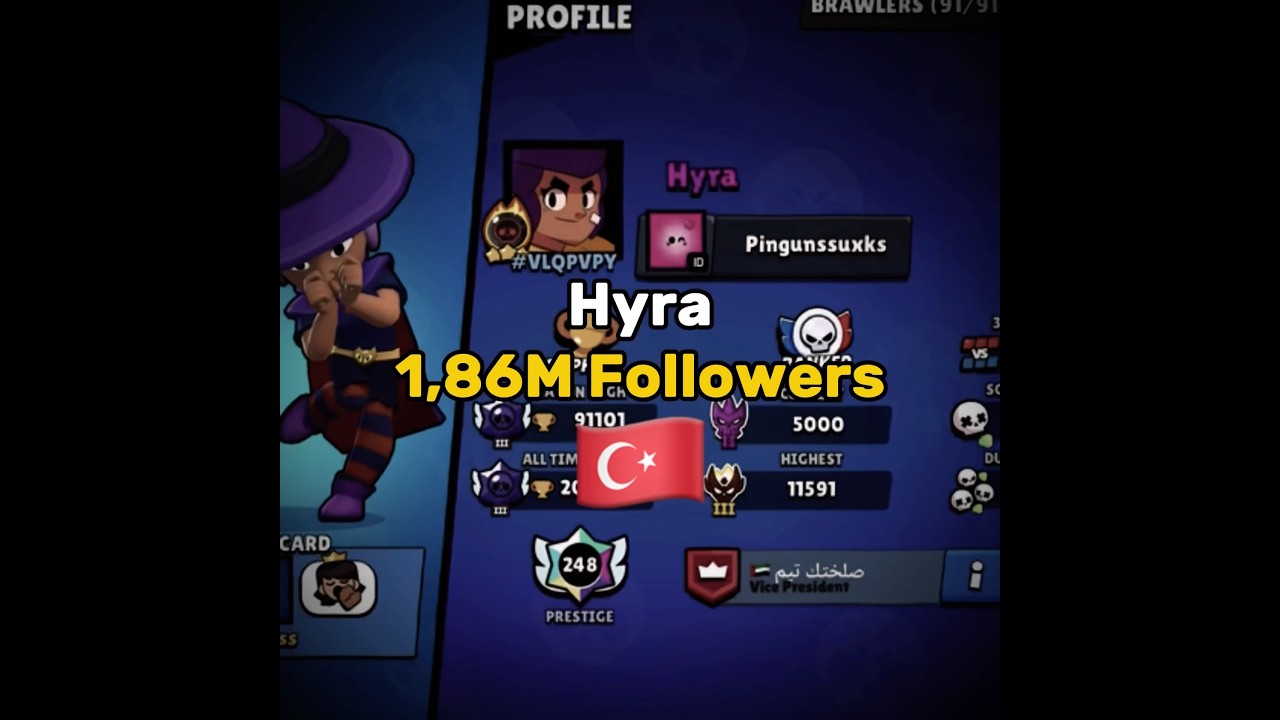 Top 3 Famous Youtubers in my Friendlist 🔥 brawlstars supercell fyp friends youtubers youyou