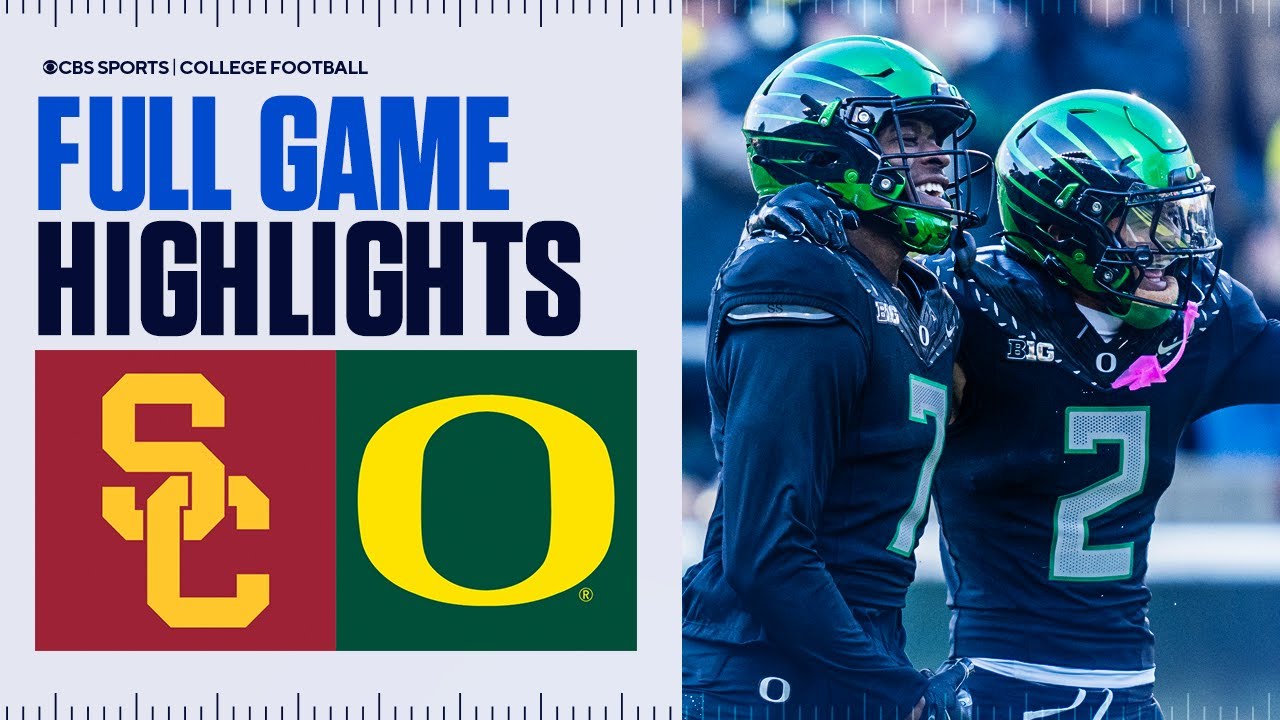 USC Trojans vs Oregon Ducks | Full Game Highlights | CBS Sports College Football