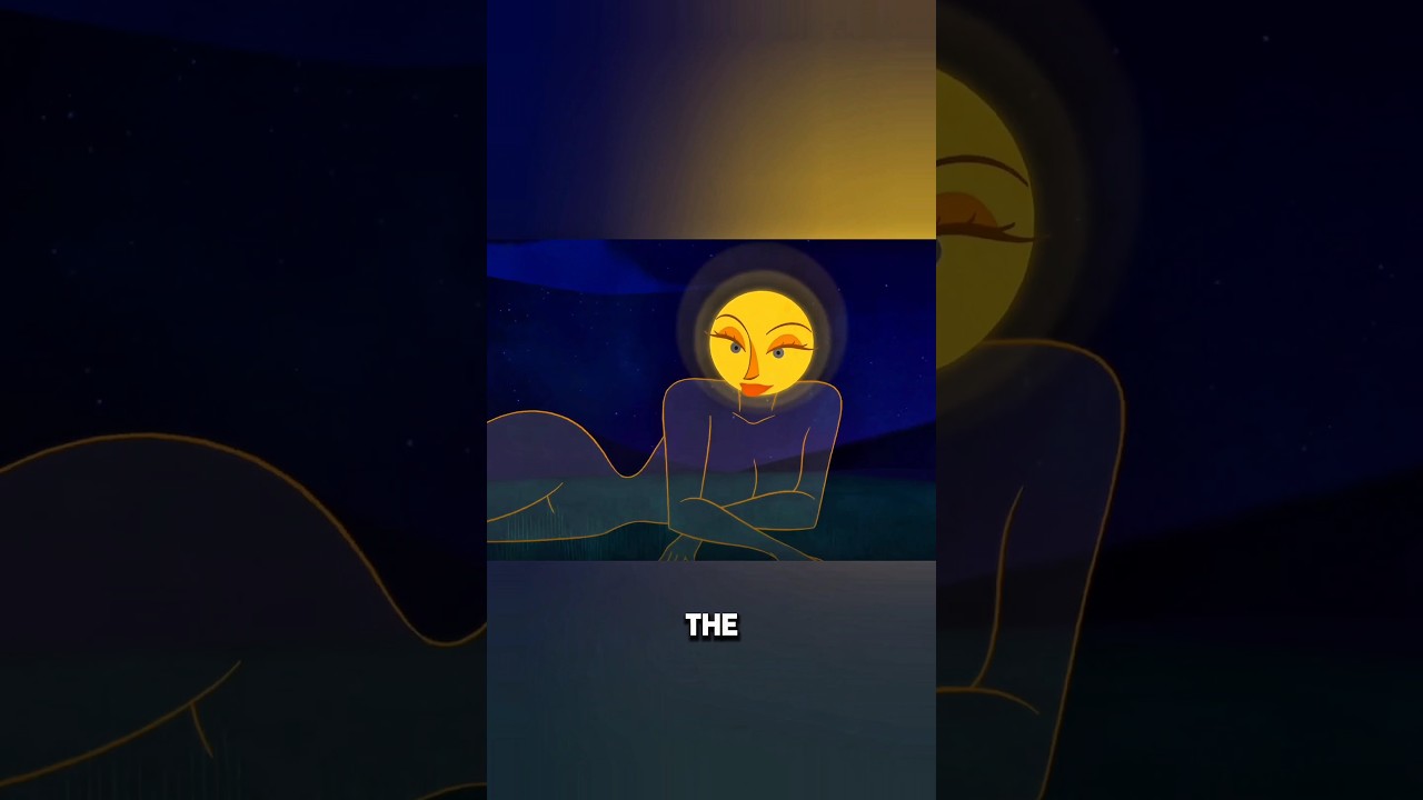 Because of this the moon became jealous of the stars...! #shorts