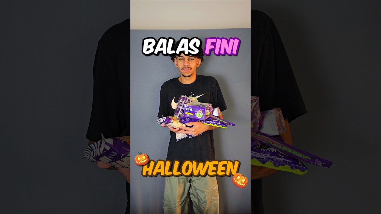 Comprei TODAS as Fini de Halloween que encontrei!halloween balas satisfatorio amsr fini